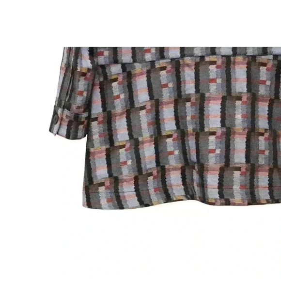 NWT Hilton Hollis Jacket Size Large Multicolor Boho Artsy Business Casual Career - Picture 12 of 16